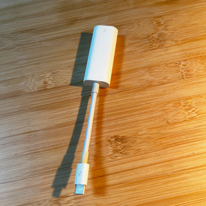 애플 썬더볼트3 (USB-C)-썬더볼트 2 어댑터