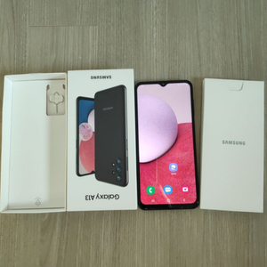 갤럭시 a13 블랙 풀박스 s급