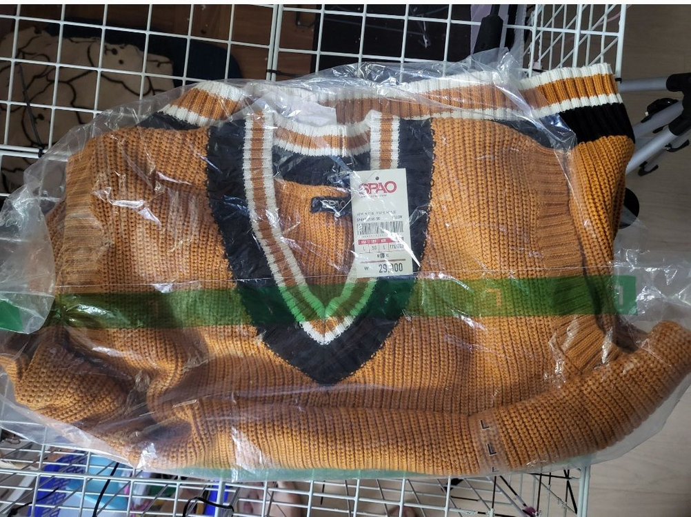 스파오 니트.남방.가디건 새상품3장 외 4장 총7장--1