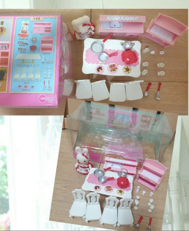 콩지래빗 하우스 주방 팬시샵 3종 박스 풀구성 덤--2