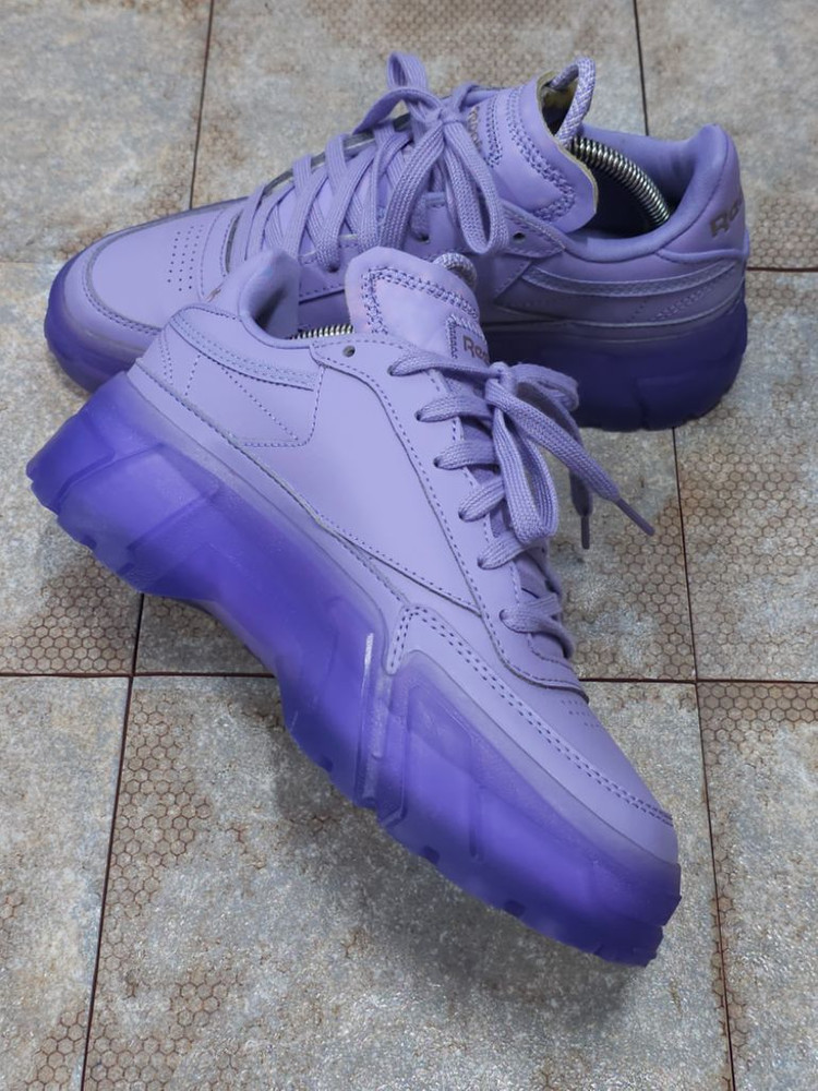 (240)리복 카디비 클럽 c 라일락 스니커즈 운동화 이미지