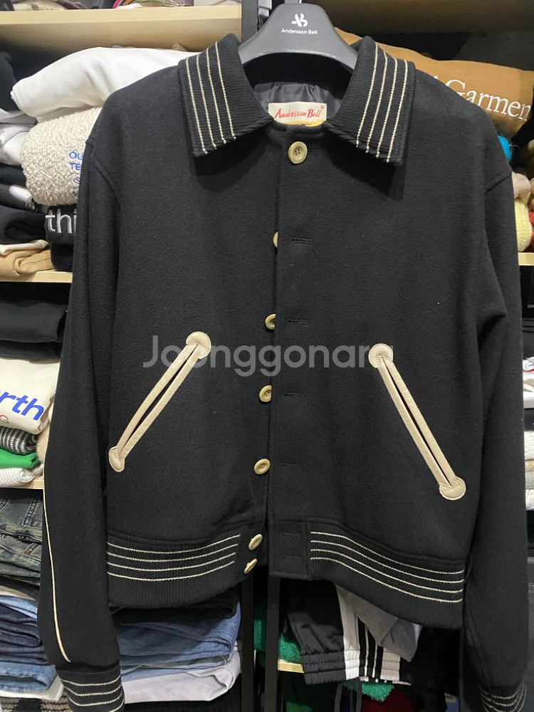 앤더슨벨 바시티자켓 awa466m--1