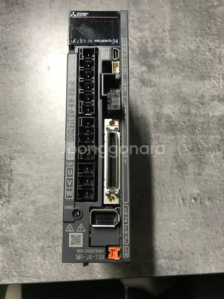 미스비시 서보앰프 MR-J4-10A 서보모터 HG-KR--3