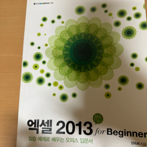 엑셀2013 for beginner