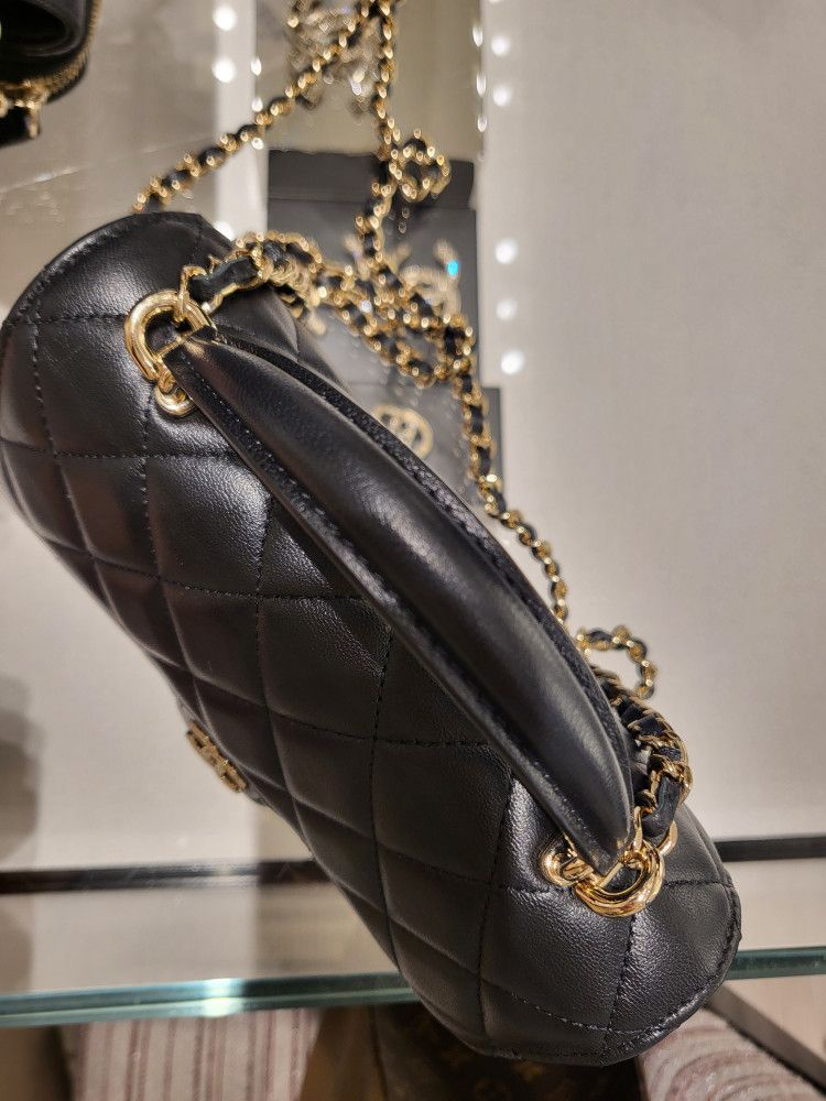 23FW 샤넬 CHANEL 탑핸들 폰홀더 플랩백--4