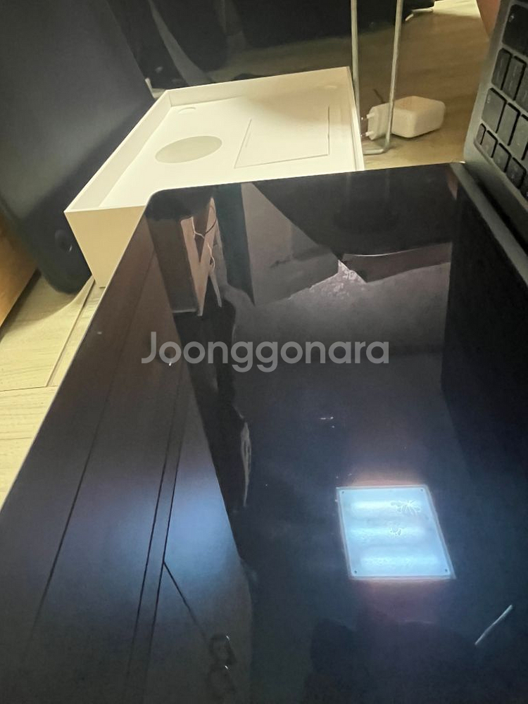 맥북에어m1 8 512 거치대 파우치포함--5