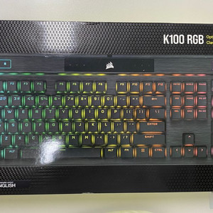 커세어 K100 RGB 키보드 (영문자판)
