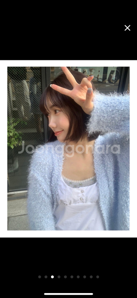 홈페이지품절/1회착용/원가6.3 애니웨이썸머 고퀄가디건--2