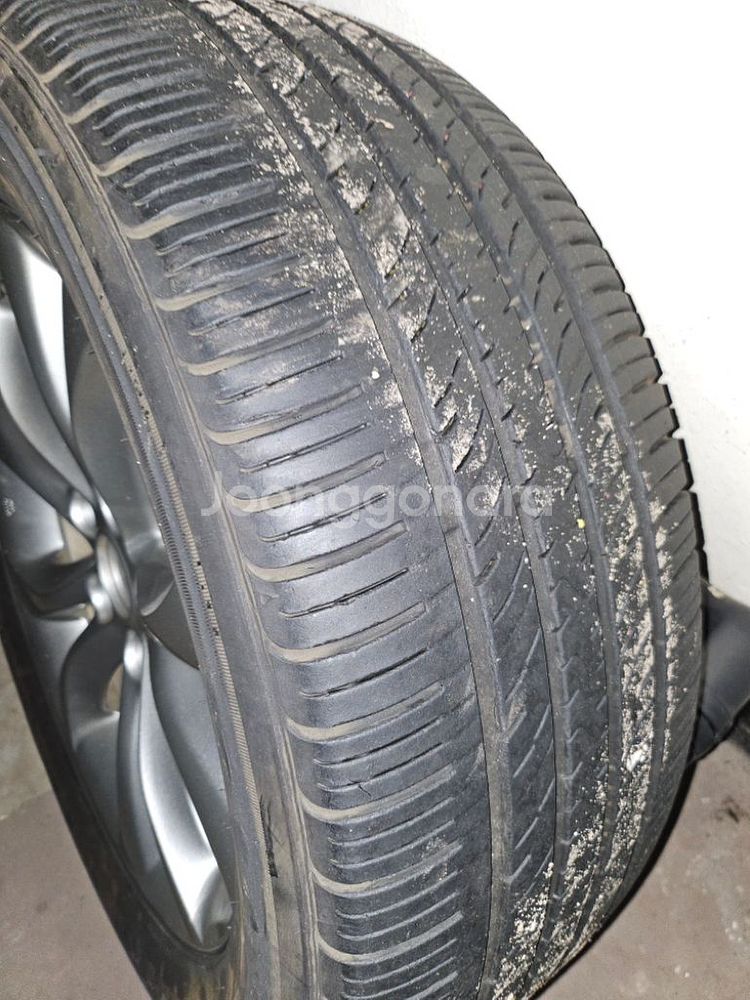 제네시스bh 스페어 타이어 휠 17인치 2012년식--2