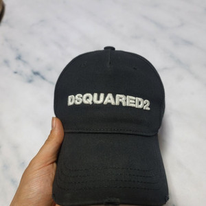 디스퀘어드 DSQUARED2 모자 볼캡 블랙