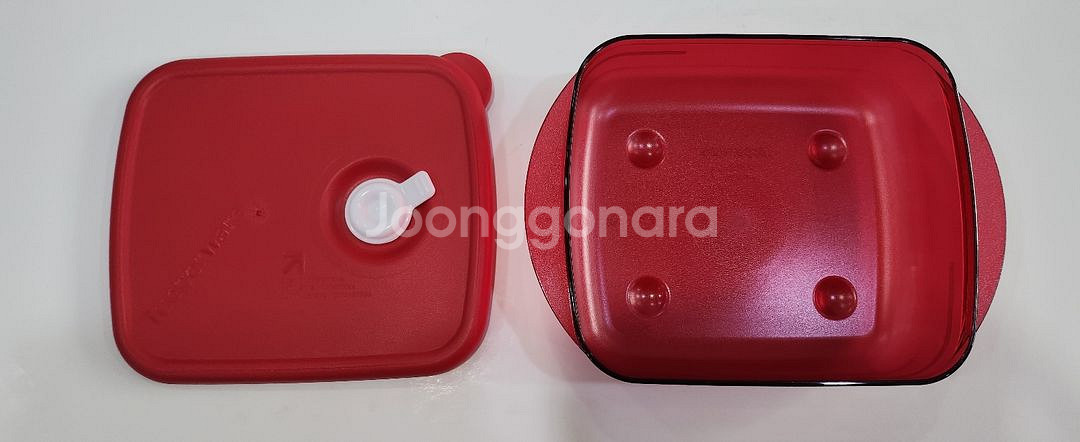 타파웨어 스마트레인지 600ml(1) 레드 판매합니다--1