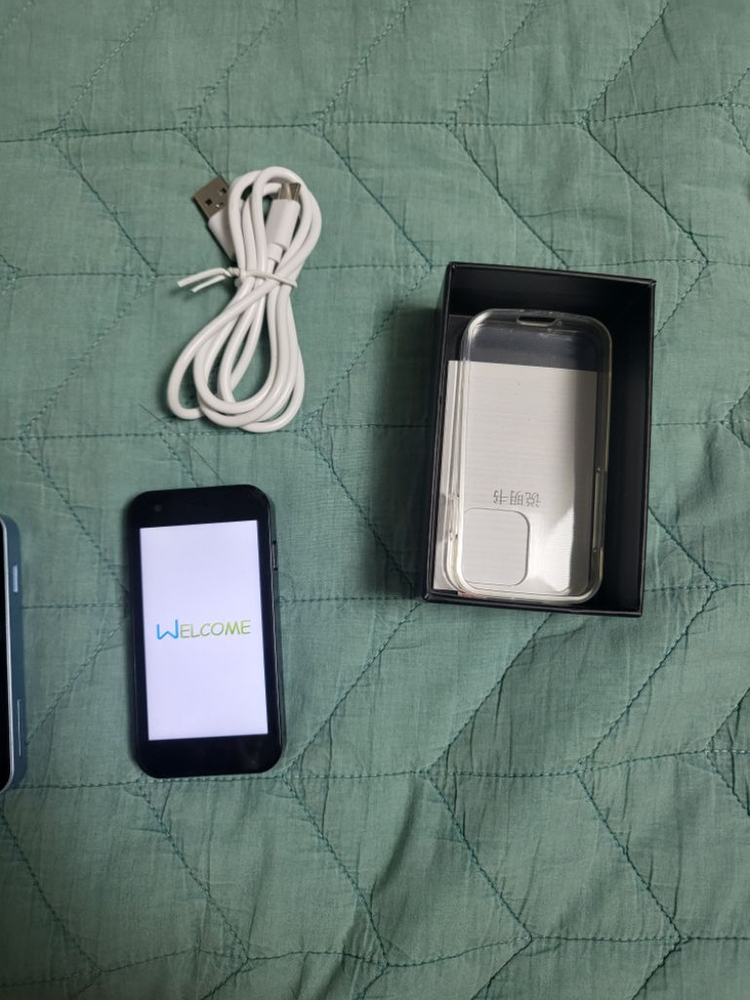 미니 스마트폰 인싸템 새상품 필름 케이스포함--5