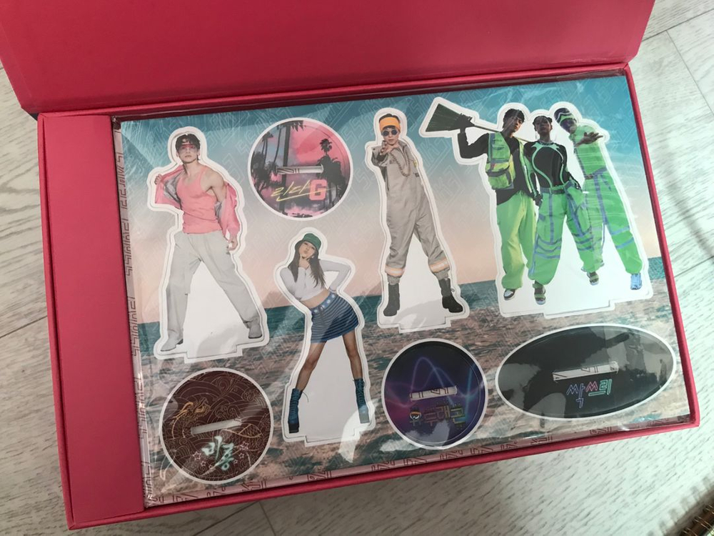 싹쓰리 앨범 이효리 비 유재석 이미지