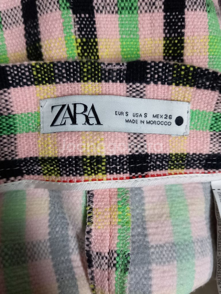 새 자라 ZARA 춘하 트위드 마 롱 스커트 55--7