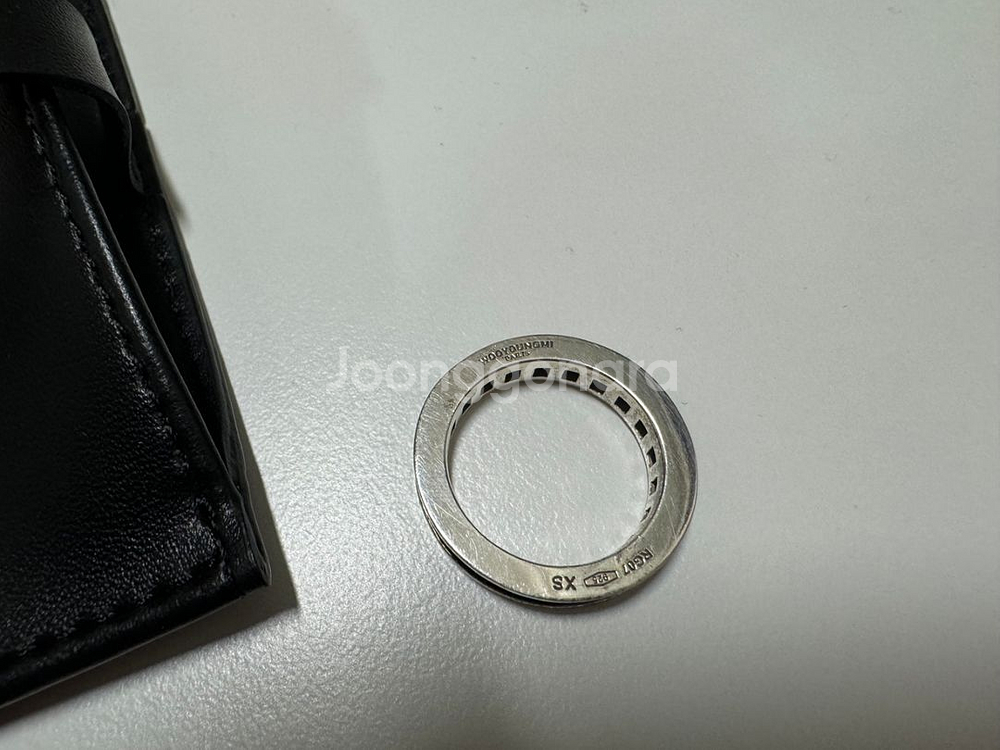 우영미 반지 트레저 쿠션 밴드 링--7