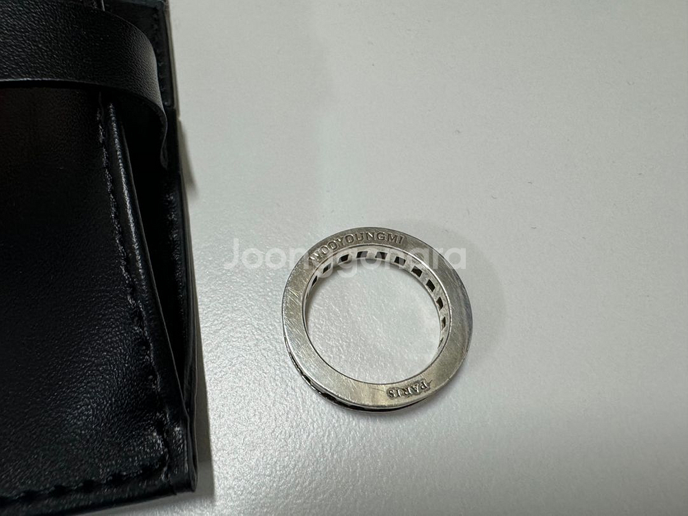 우영미 반지 트레저 쿠션 밴드 링--5