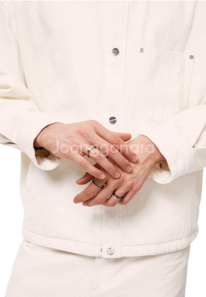 우영미 반지 트레저 쿠션 밴드 링--6