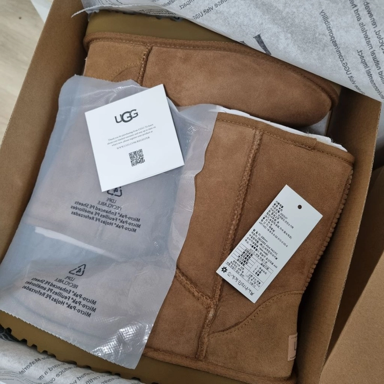 UGG 어그부츠 클래식 숏2 체스트넛 새상품 이미지