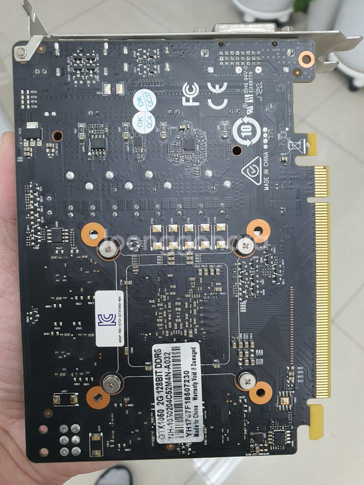 ALPHA gtx1050 그래픽카드--1