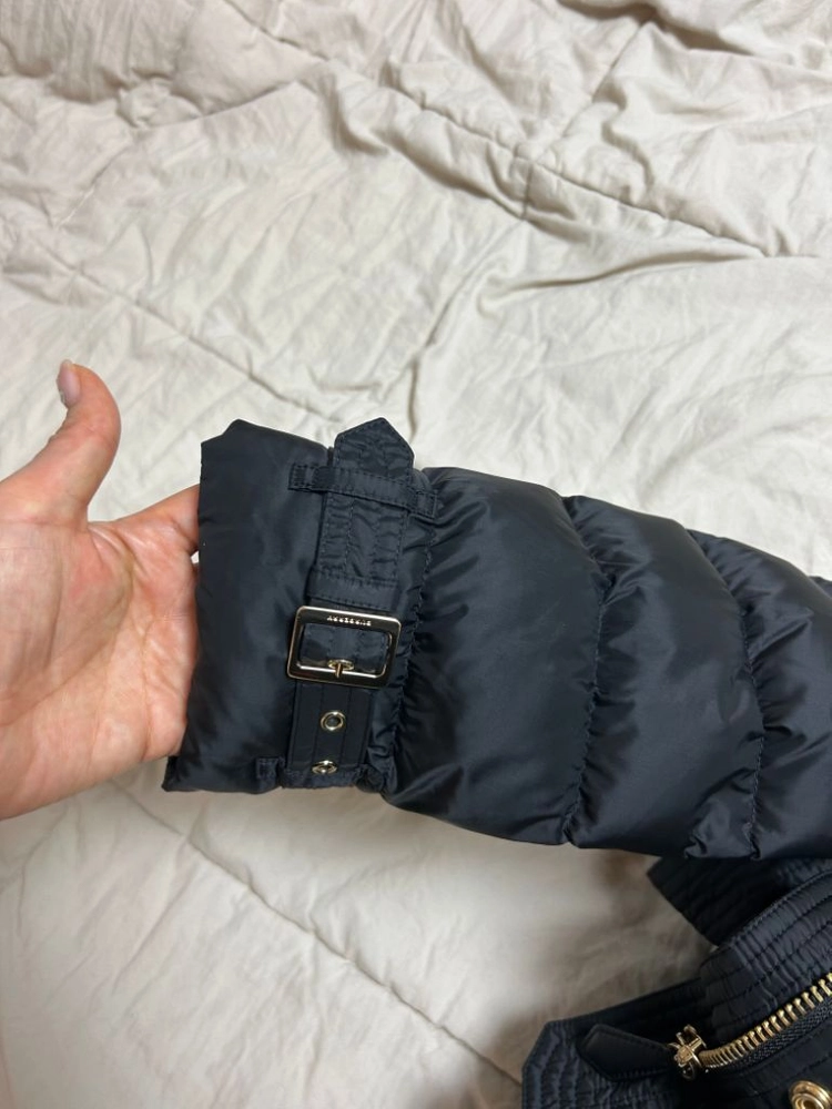 버버리 구스다운 블랙패딩(M) 이미지