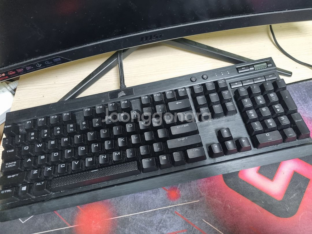 커세어 k70 lux 기판고장 사실분들만--2