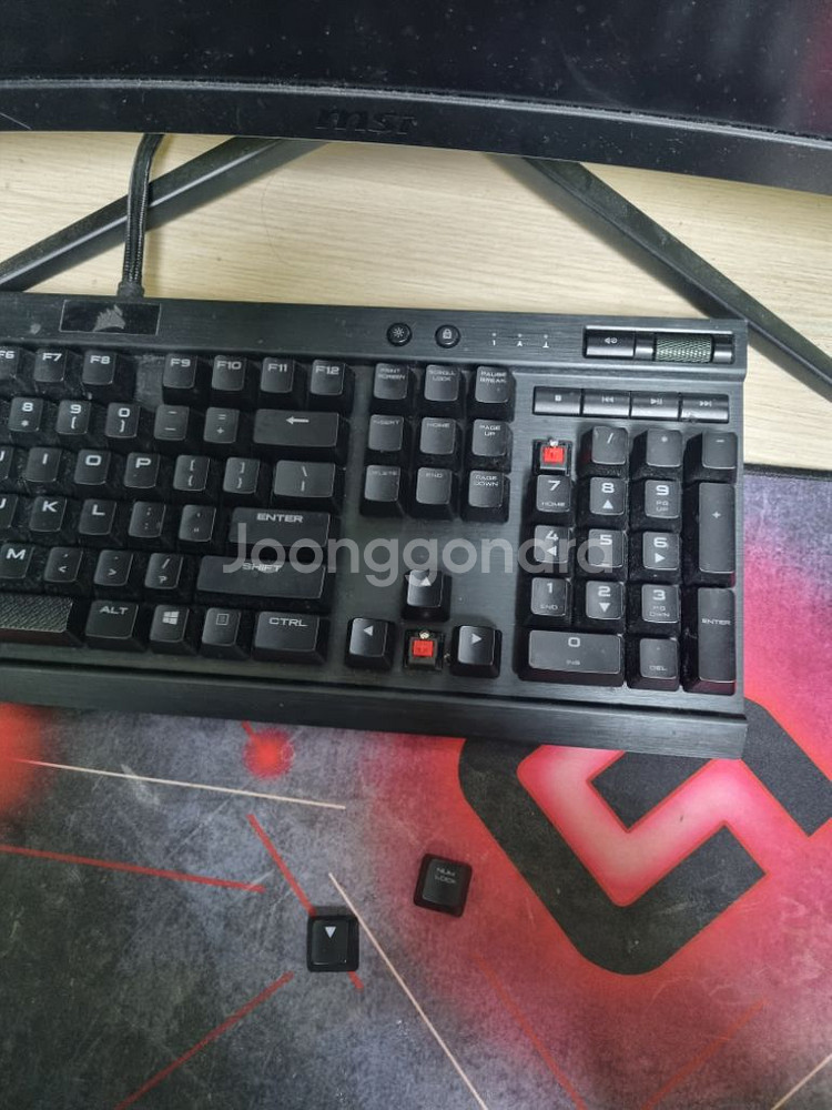 커세어 k70 lux 기판고장 사실분들만--0