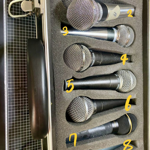 SHURE, EV 유선마이크