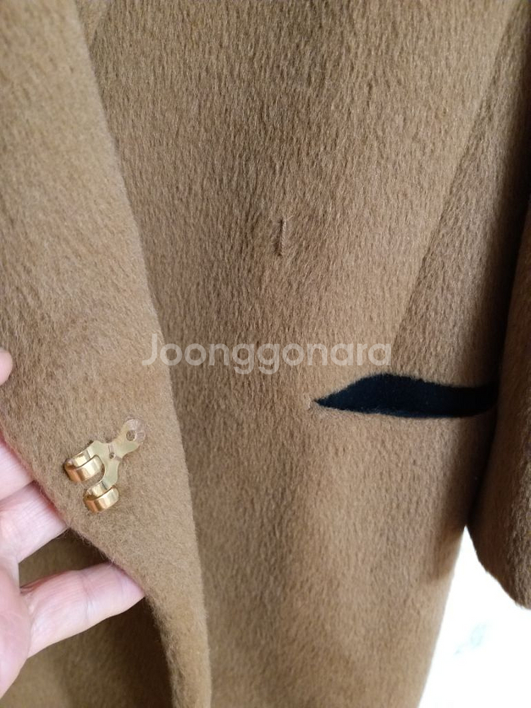 여성 SJSJ 라마 롱코트 (95)--4