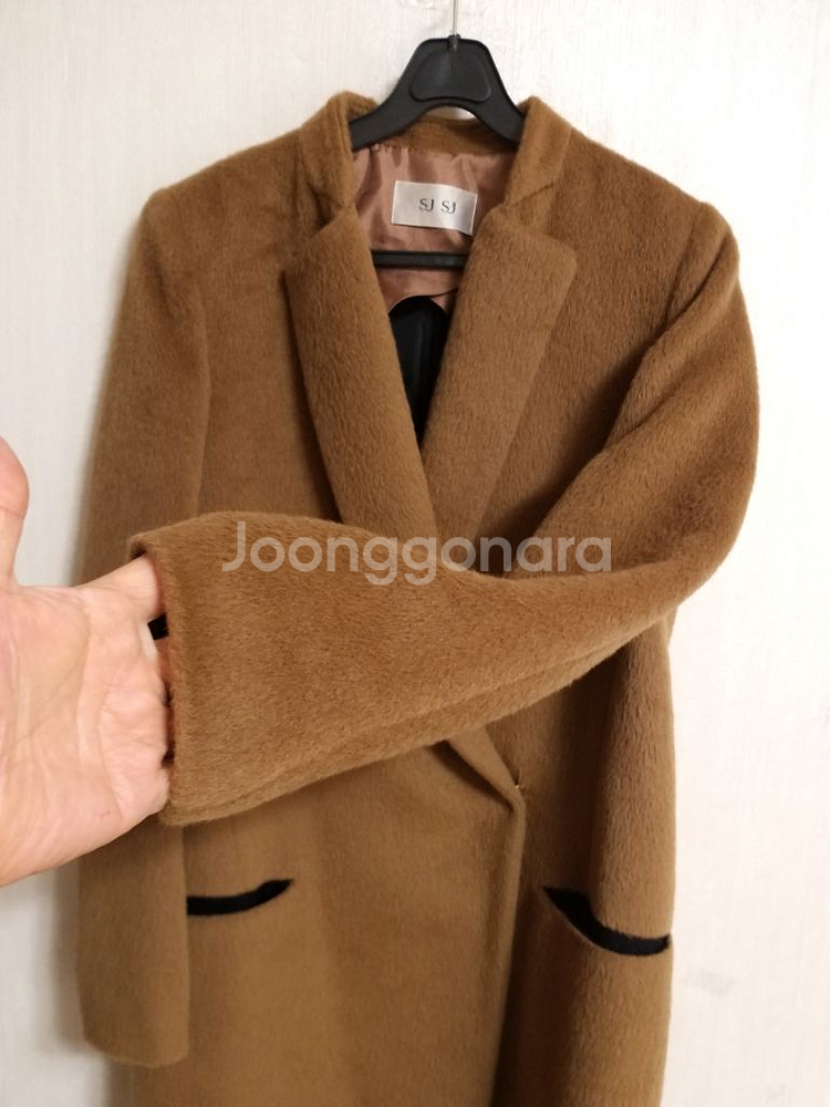 여성 SJSJ 라마 롱코트 (95)--1