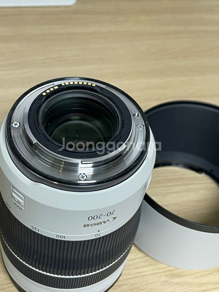 캐논 RF 70-200 F4 L 정품 후드 포함 단품--3