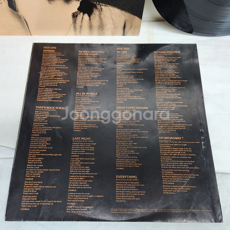 에릭 카멘 Eric Carmen lp--2