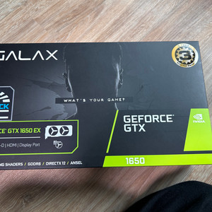 Galax 갤럭시 Geforce GTX 1650 4gb