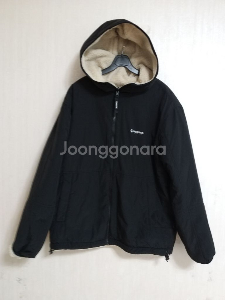 남성 커버낫 양면 후리스 패딩점퍼 (105)--1