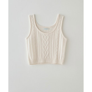 타낫(tannat) heart knit vest 베스트