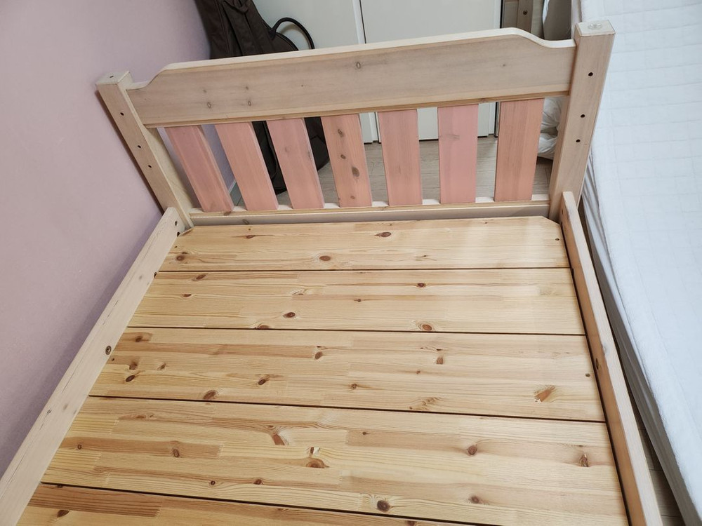 침대프레임 아주깨끗--3