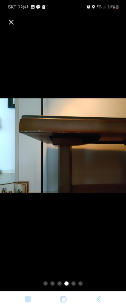 원목탁자 의자--5