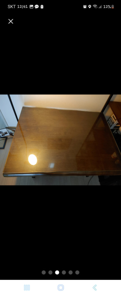 원목탁자 의자--4