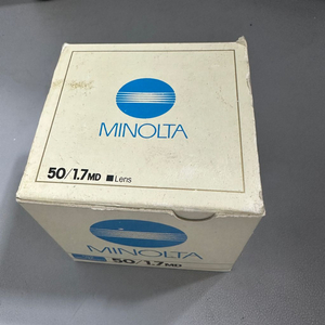 미놀타 50mm 1.7 MD 렌즈