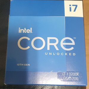 인텔 i7 13700k cpu