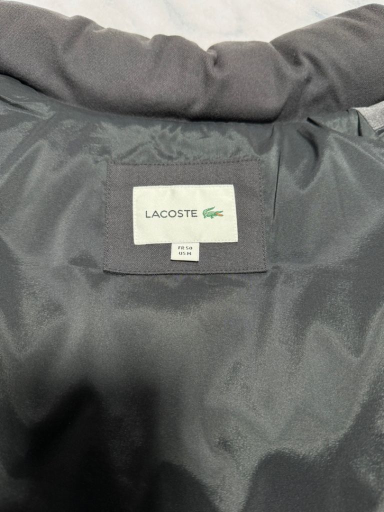 라코스테 패딩조끼 자켓 그레이 100 L 중고나라 안심되는 중고거래
