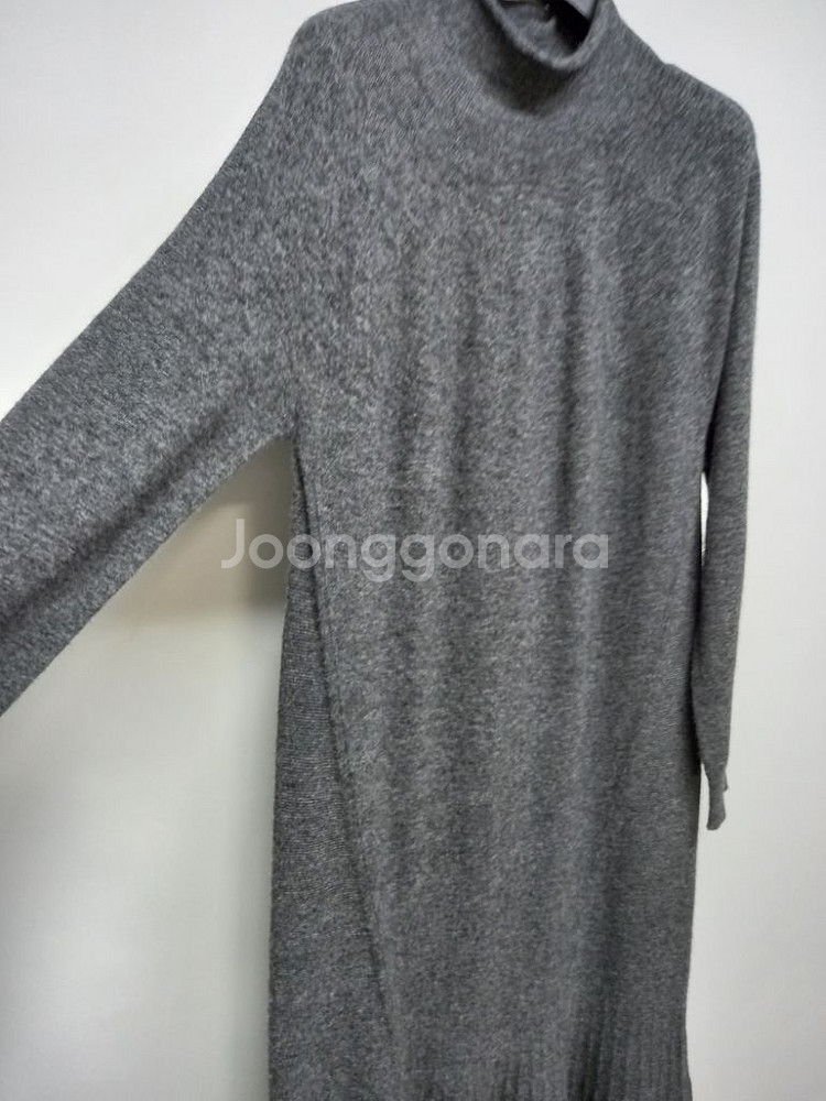 새 지컷 C-CUT 홀가먼트 울 맥시니트원피스 F--3