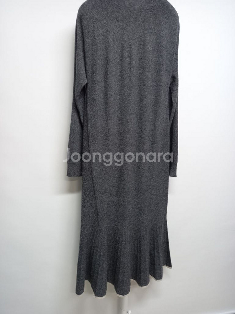 새 지컷 C-CUT 홀가먼트 울 맥시니트원피스 F--4