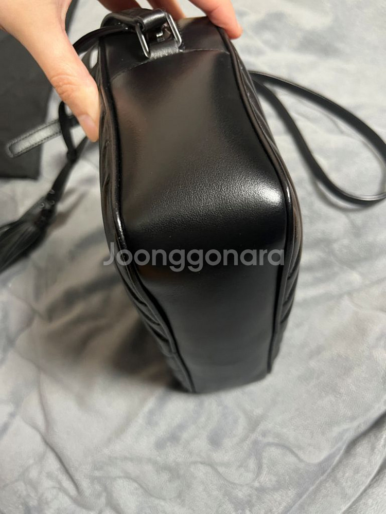 생로랑 루 카메라백 흑장--5