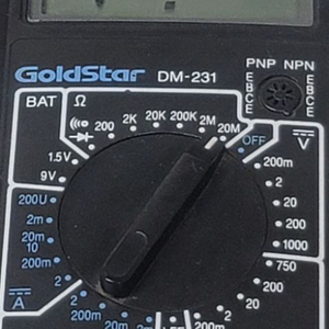 전기 테스터기 GoldStar DM-231