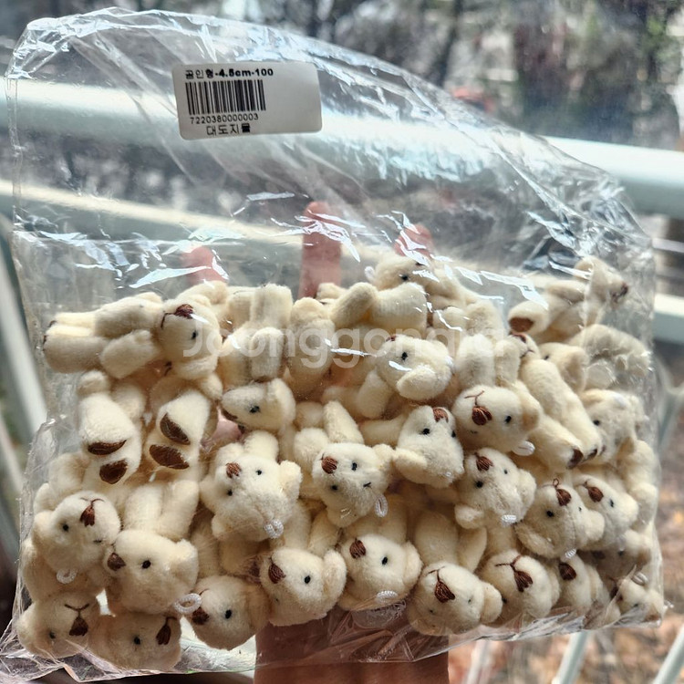 리본 머리띠 자동핀 액자틀 곰돌이 공예 부자재 일괄--9