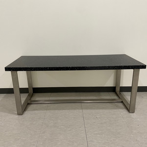 미드센츄리 블랙 대리석 테이블