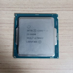 인텔 i5 6400 CPU 단품