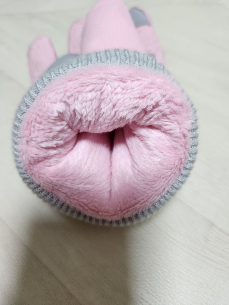 여아 아동 소피루비 겨울 방한 눈놀이 썰매 장갑--1