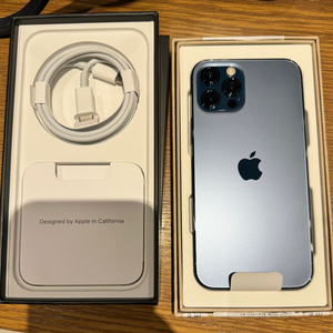 아이폰12pro 256g 퍼시픽블루 리퍼 새제품(박풀)