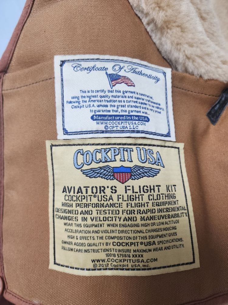 콕핏 Z2109W 톰하디 무스탕 46사이즈--6